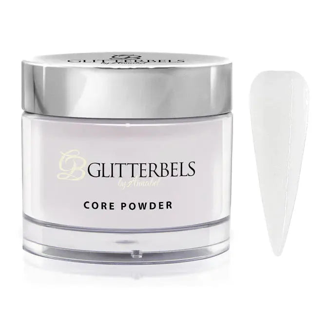 Glitterbels Acrylic Powder - Porcelain 1.9 oz. Glitterbels