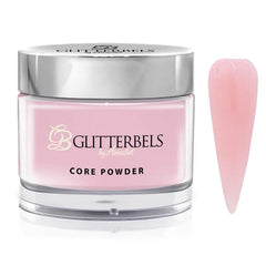 Glitterbels Acrylic Powder Sugar Rose 17 mL Glitterbels