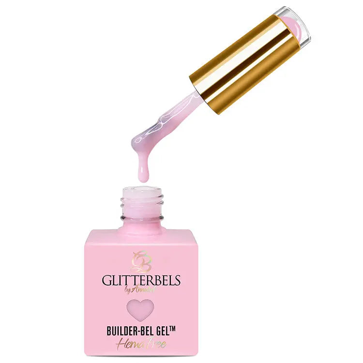 Glitterbels Builder-Bel Gel Sweet Pea 0.5 oz Glitterbels