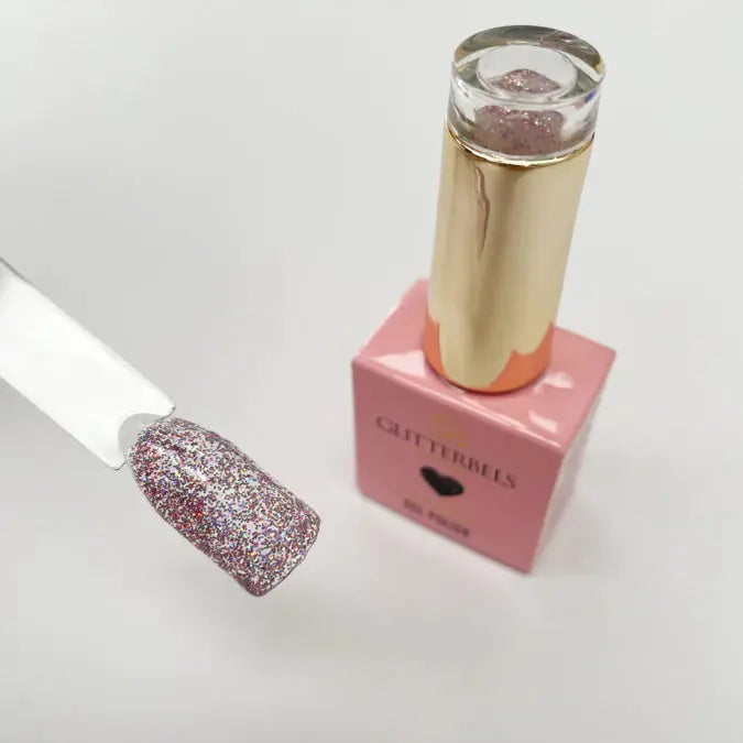 Glitterbels Hema Free Gel Polish Holo Gorgeous 0.27 fl oz Glitterbels