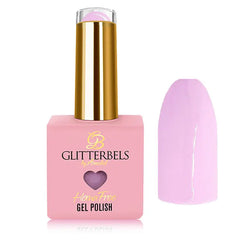 Glitterbels Hema Free Gel Polish Pastel Candy 0.27 fl oz Glitterbels