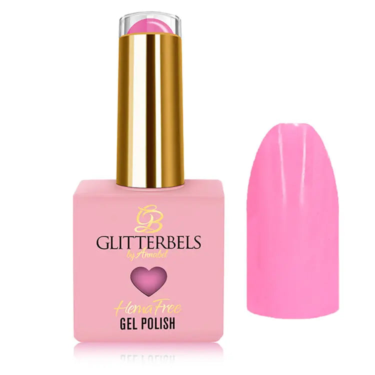 Glitterbels Hema Free Gel Polish Pink Popsicle 0.27 fl oz Glitterbels