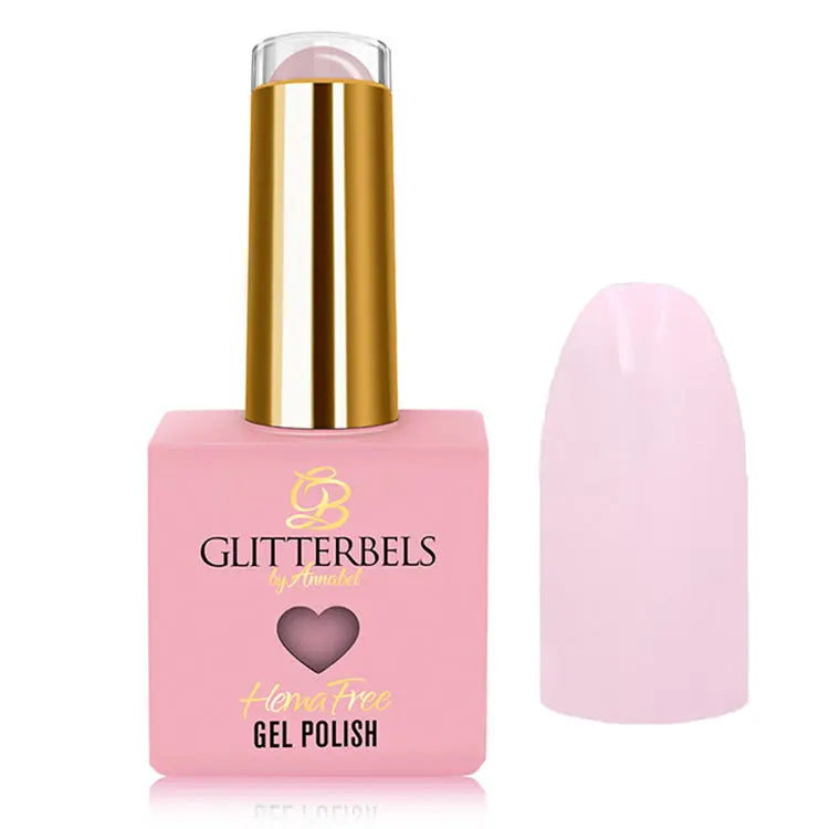 Glitterbels Hema Free Gel Polish Pinkie Winkie 0.27 fl oz Glitterbels