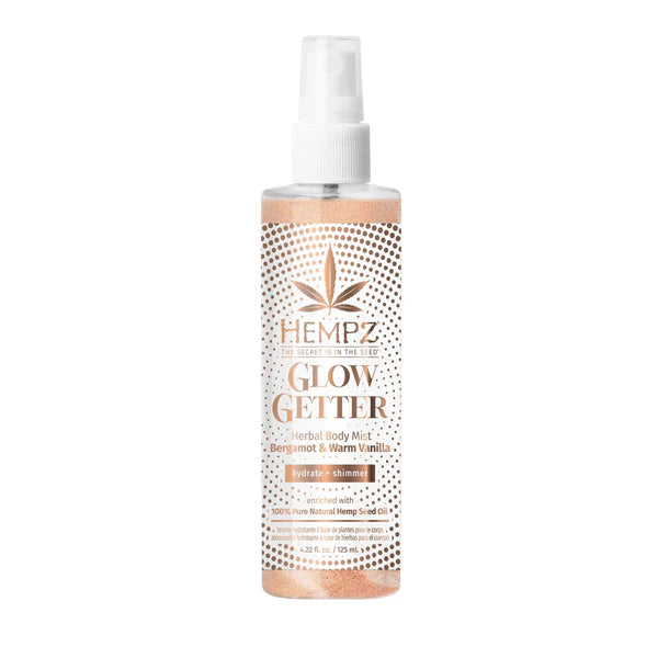 Hempz Glow Getter Shimmer Body Mist 4.22 oz. Hempz