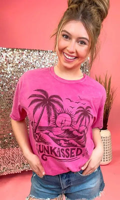 Graphic T-Shirt Sunkissed PinkPro Beauty Supply