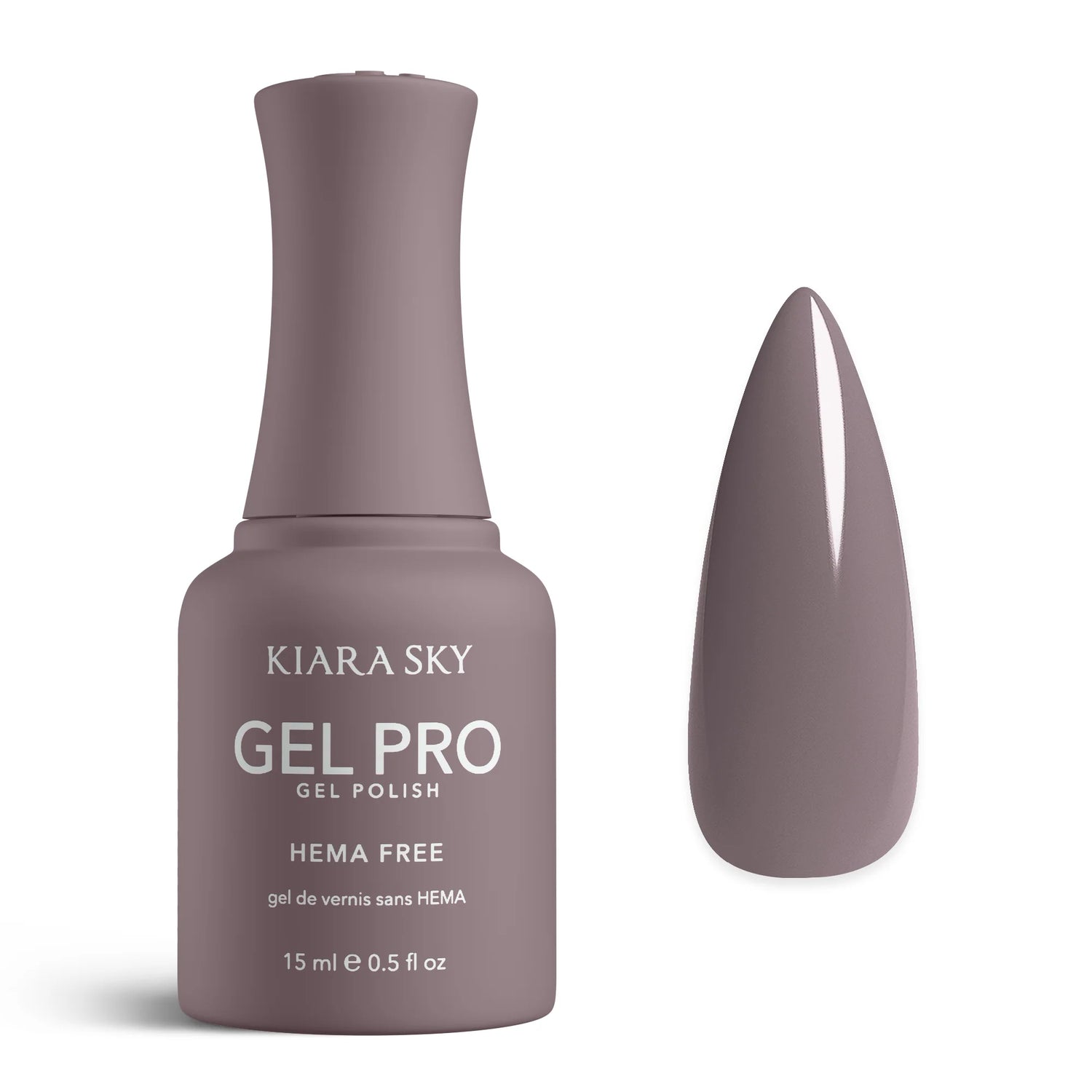 Kiara Sky Gel Pro Polish Hema Free - Always Slate .5 oz.