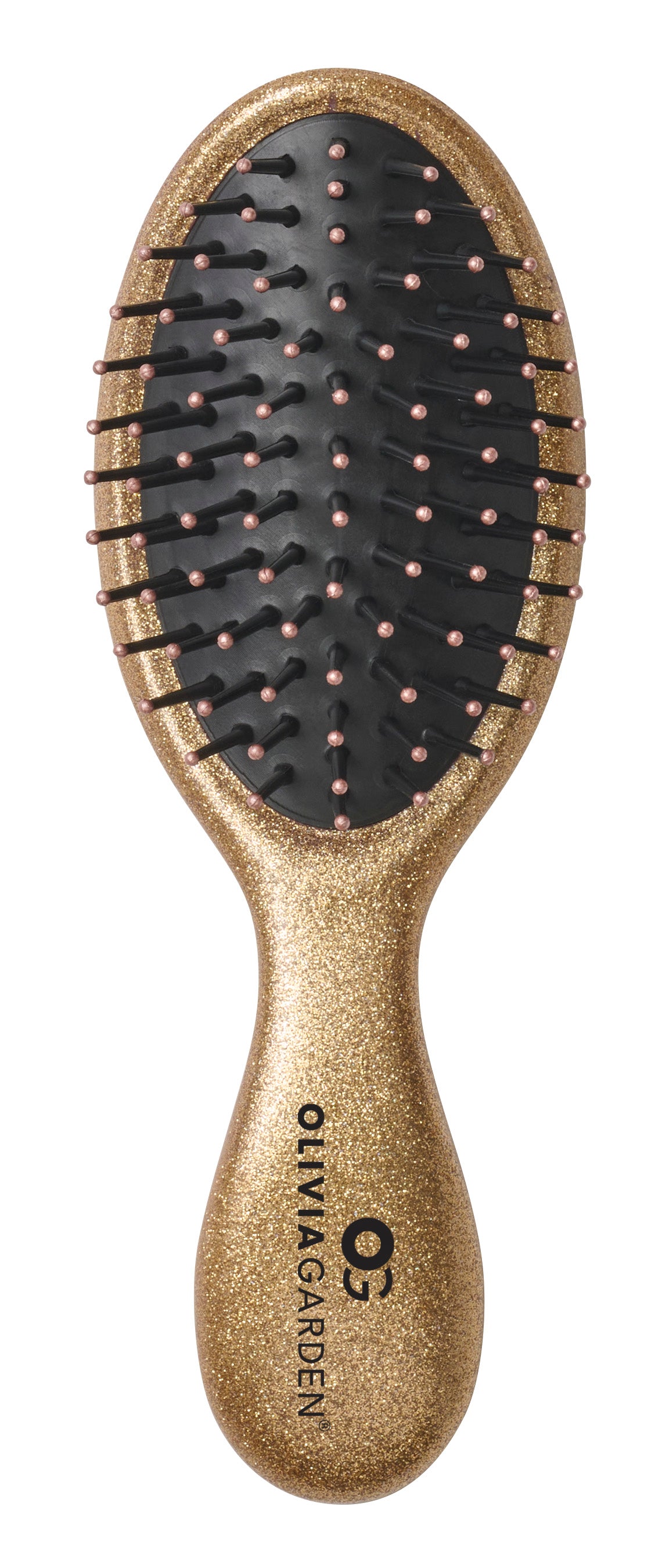 Olivia Garden Holiday Glam Mini Detangler-Gold