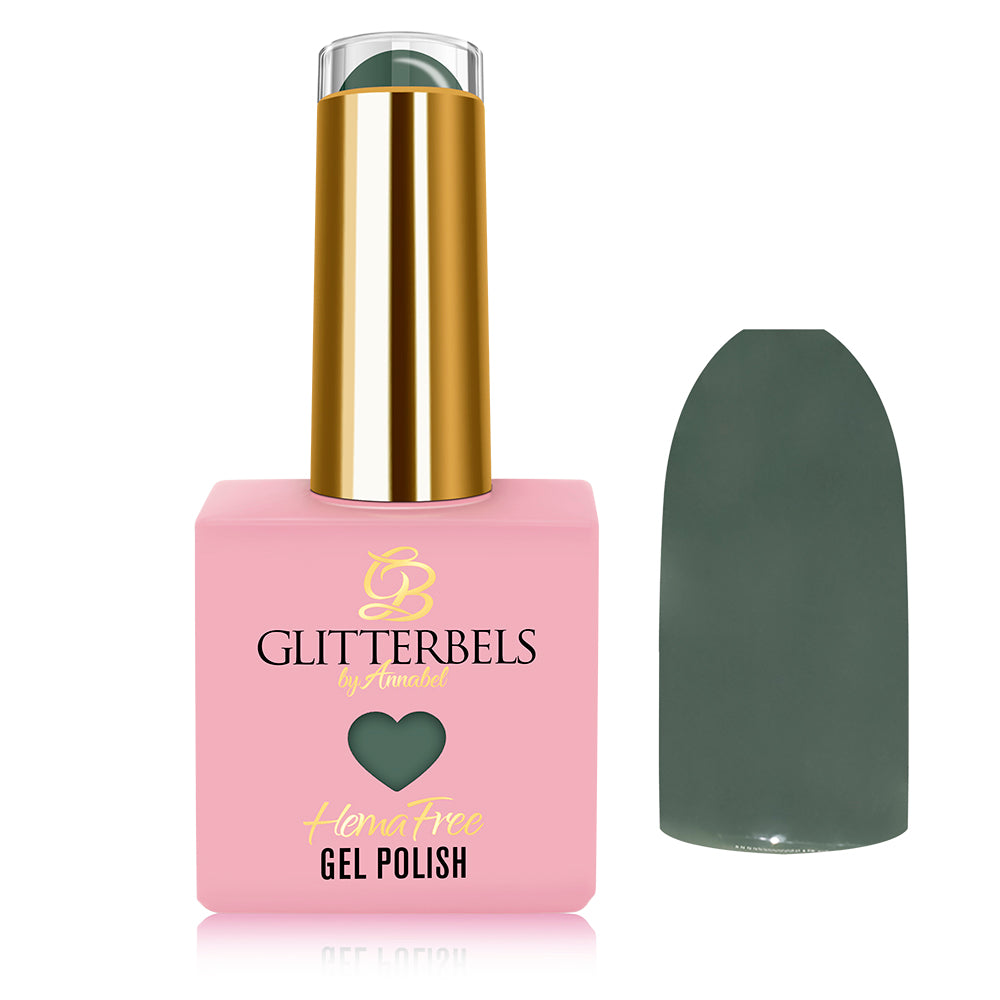 Glitterbels Hema Free Gel Color - Perfectly Pine .27 oz.