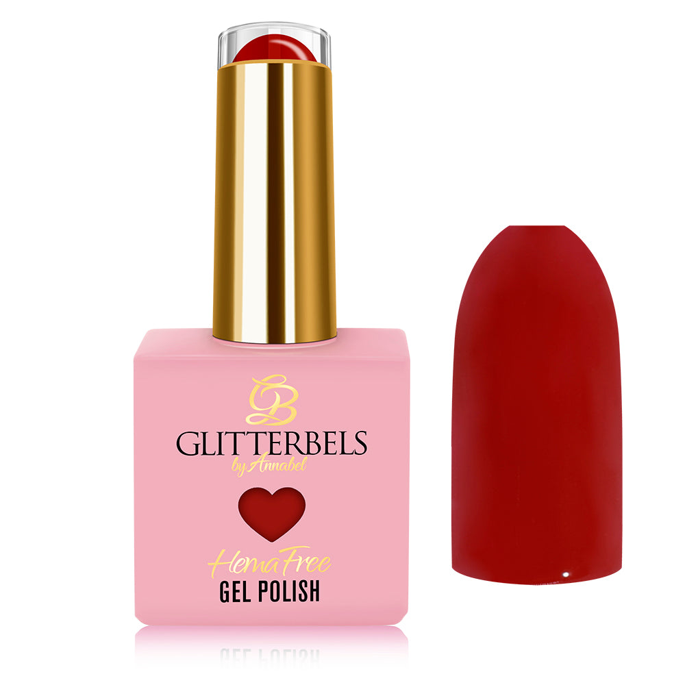 Glitterbels Hema Free Gel Color Love Letters Collection- P.S. I Love You .27 oz.
