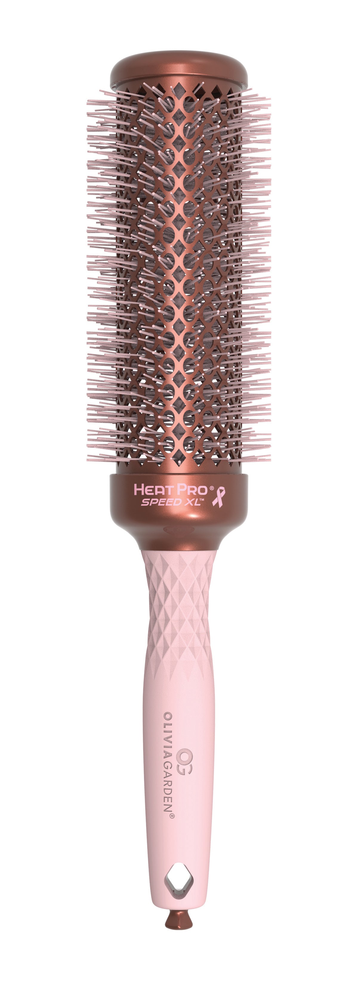 Olivia Garden Breast Cancer Awareness Heat Pro 1 3/4