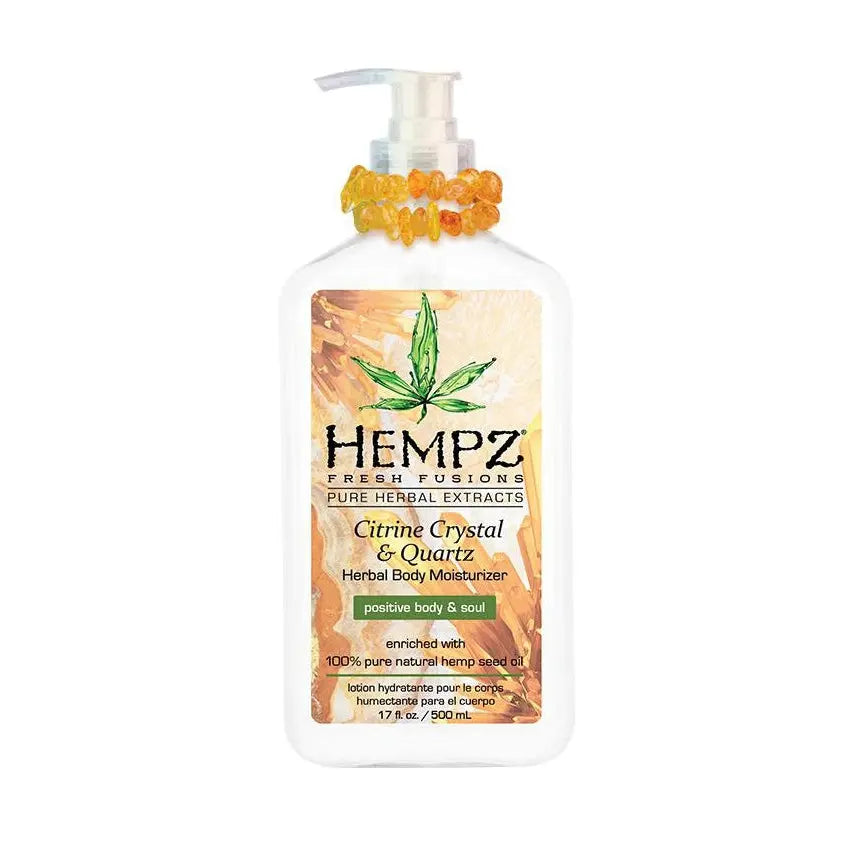 Hempz Citrine Crystal & Quartz Moisturizer Hempz