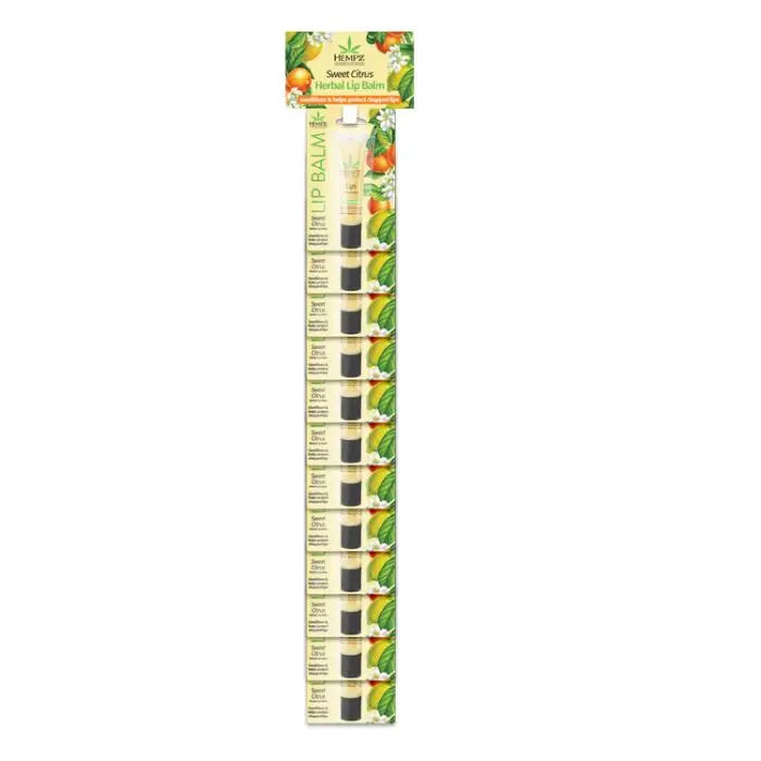 Hempz Everyday Herbal Lip Balm Shelf Strip Hempz