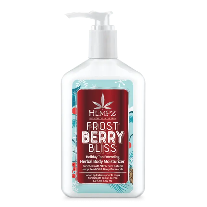 Hempz Frost Berry Bliss Moisturizer 8.5 oz. - PinkPro Beauty Supply