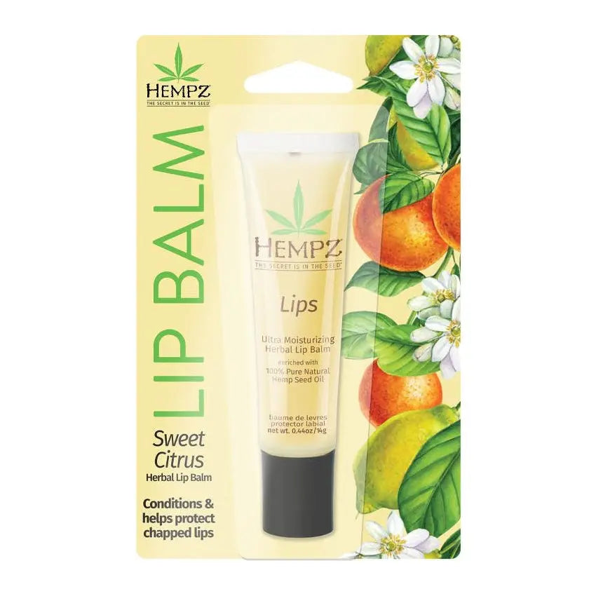 Hempz Herbal Lip Balm NEW! Blister Pack Hempz