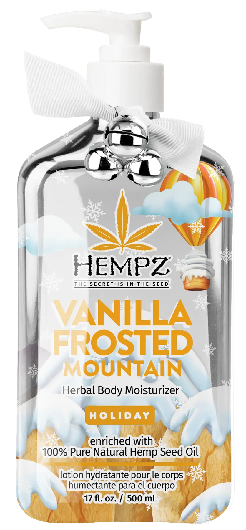 Hempz Limited Edition Vanilla Frost Mountain Body Moisturizer 17oz* Hempz