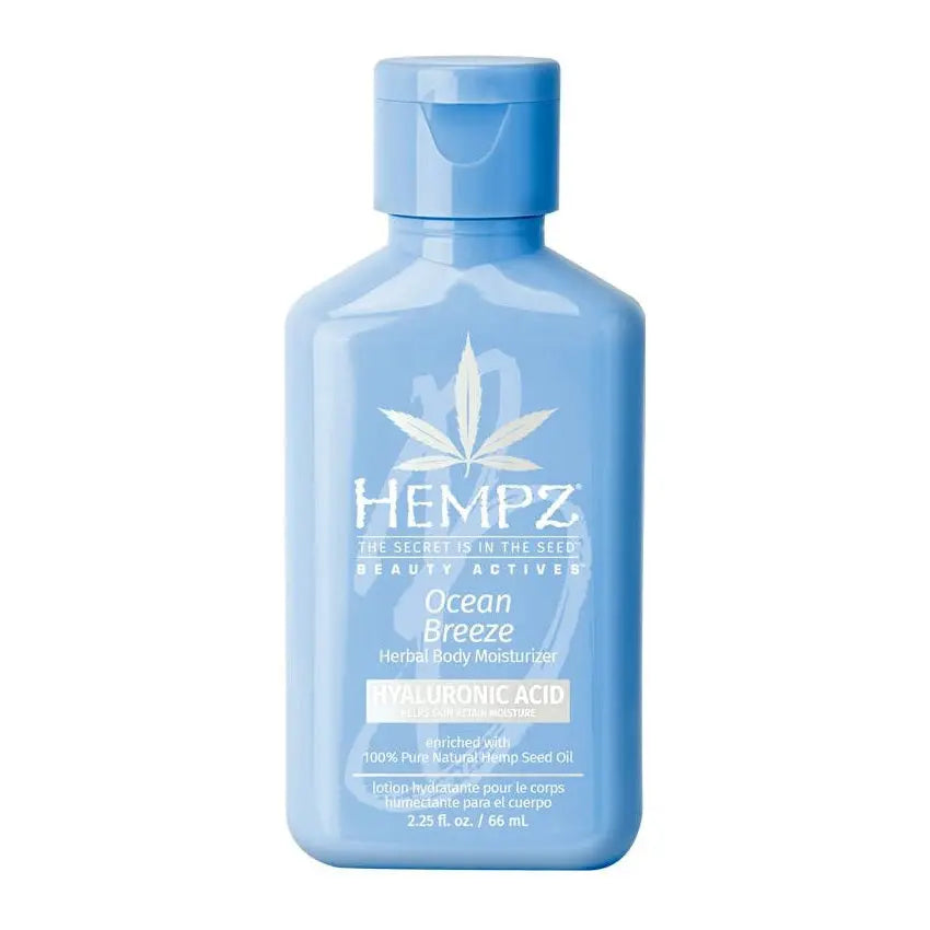 Hempz Ocean Breeze Hyaluronic Acid Herbal Body Moisturizer Hempz