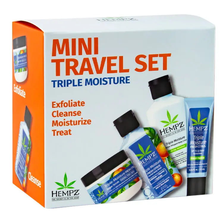 Hempz Sweet Treats 4 Piece Kit Triple Moisture Hempz