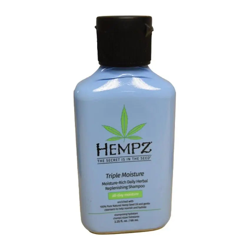 Hempz Triple Moisture Rich Daily Replenishing Shampoo 2.25 oz Hempz