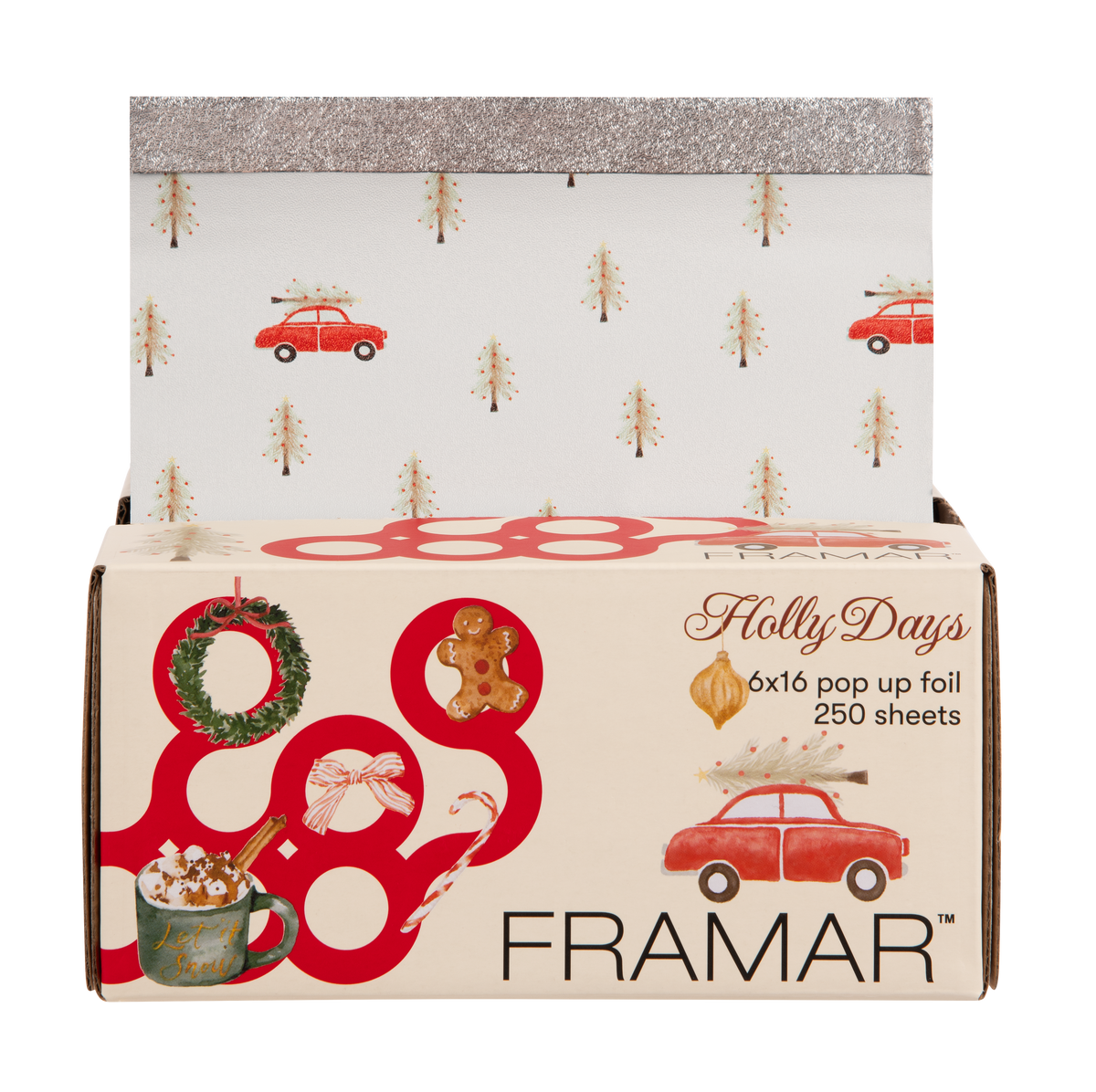 Framar Holly Days Pop-Up Foil 500 Count