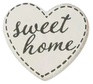 Home Heart Magnet Gift