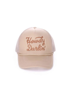 Howdy Darlin' Trucker Hat PinkPro Beauty Supply