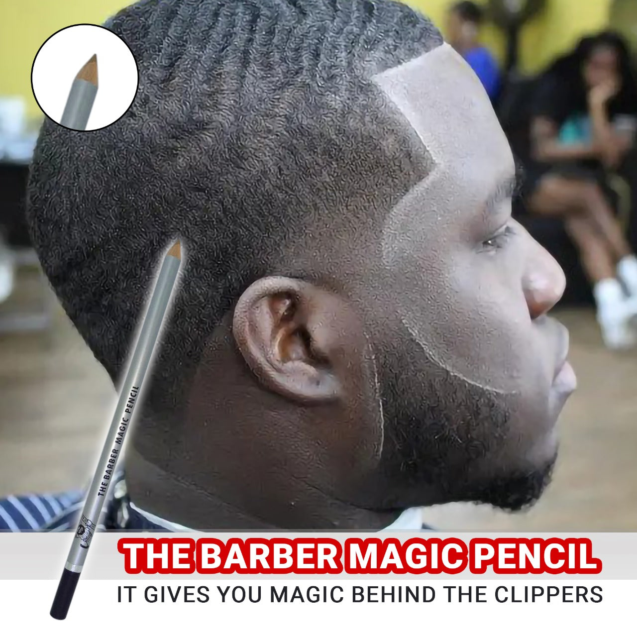 Barber Magic Pencils - Natural Color 6 Pack