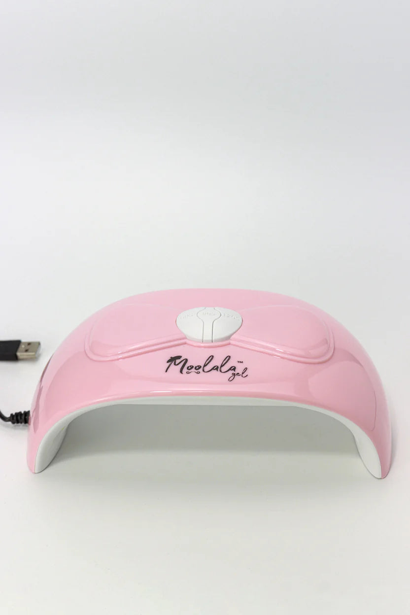 Mini Mani Moo! Portable Pink Bow LED Lamp