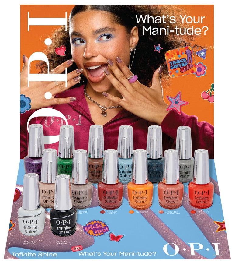 OPI Infinite Shine What's Your Mani-tude? Collection - 14 Piece Display