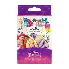  Disney Princess Kids Set: Ariel, Moana spiral ties, Rapunzel SPRUNCHIE for damage-free, comfortable styling.