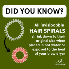 Invisibobble Earth Save It or Waste It 3pc: Eco-friendly, strong hold, all hair types. Sustainable style!