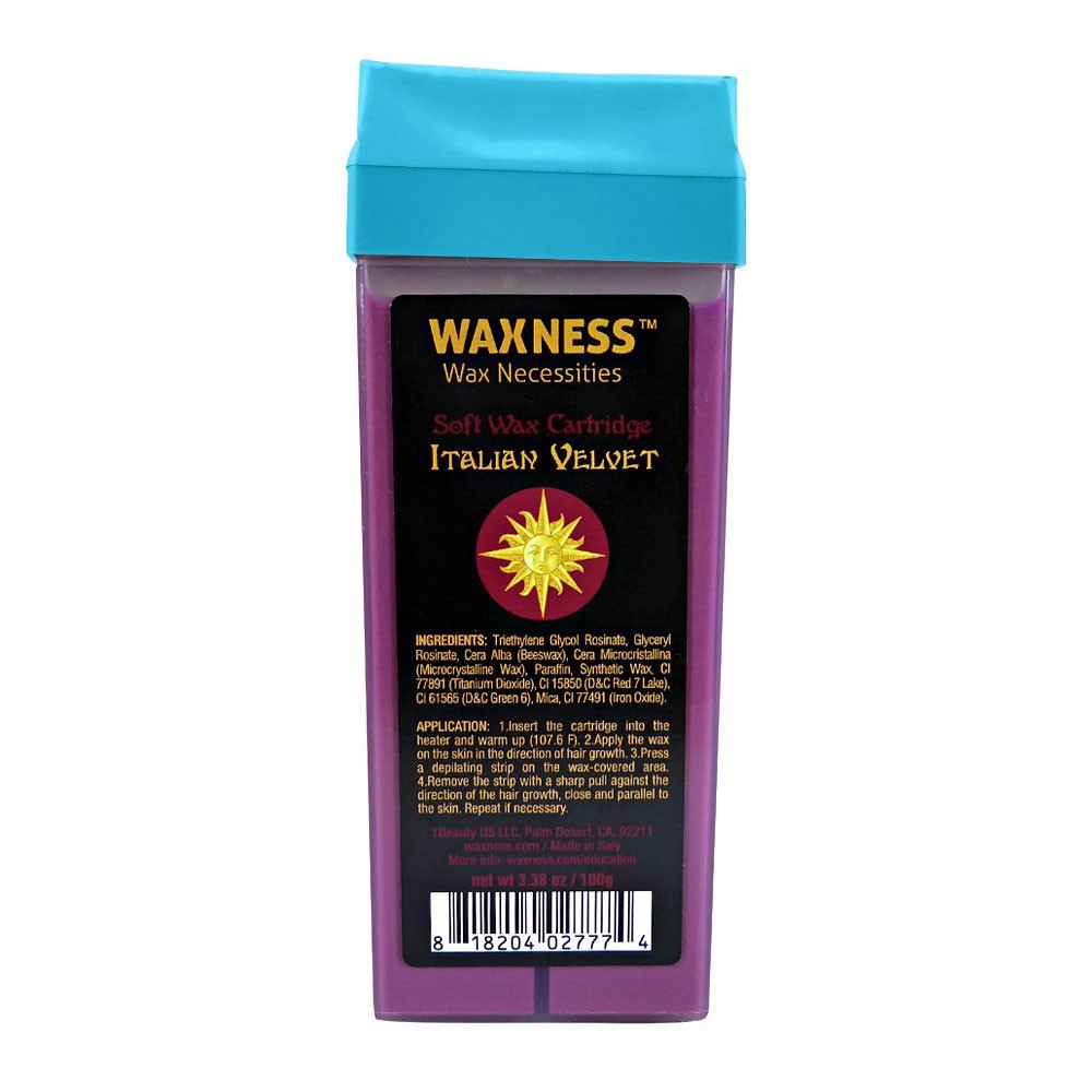 Waxness Polymer Blend Luxury Italian Velvet Soft Wax Cartridge 3.38 oz