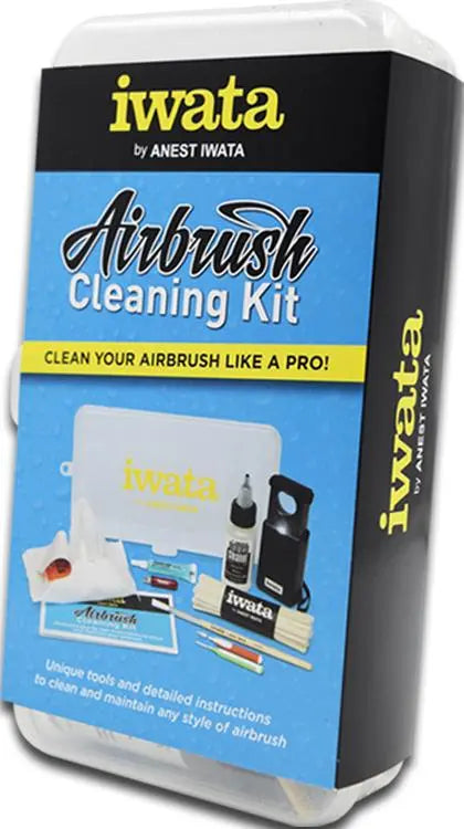 Introducing the Iwata-Medea Airbrush Cleaning Kit – a comprehensive solution for peak performance. Precision tools and efficient cleaning for artists.