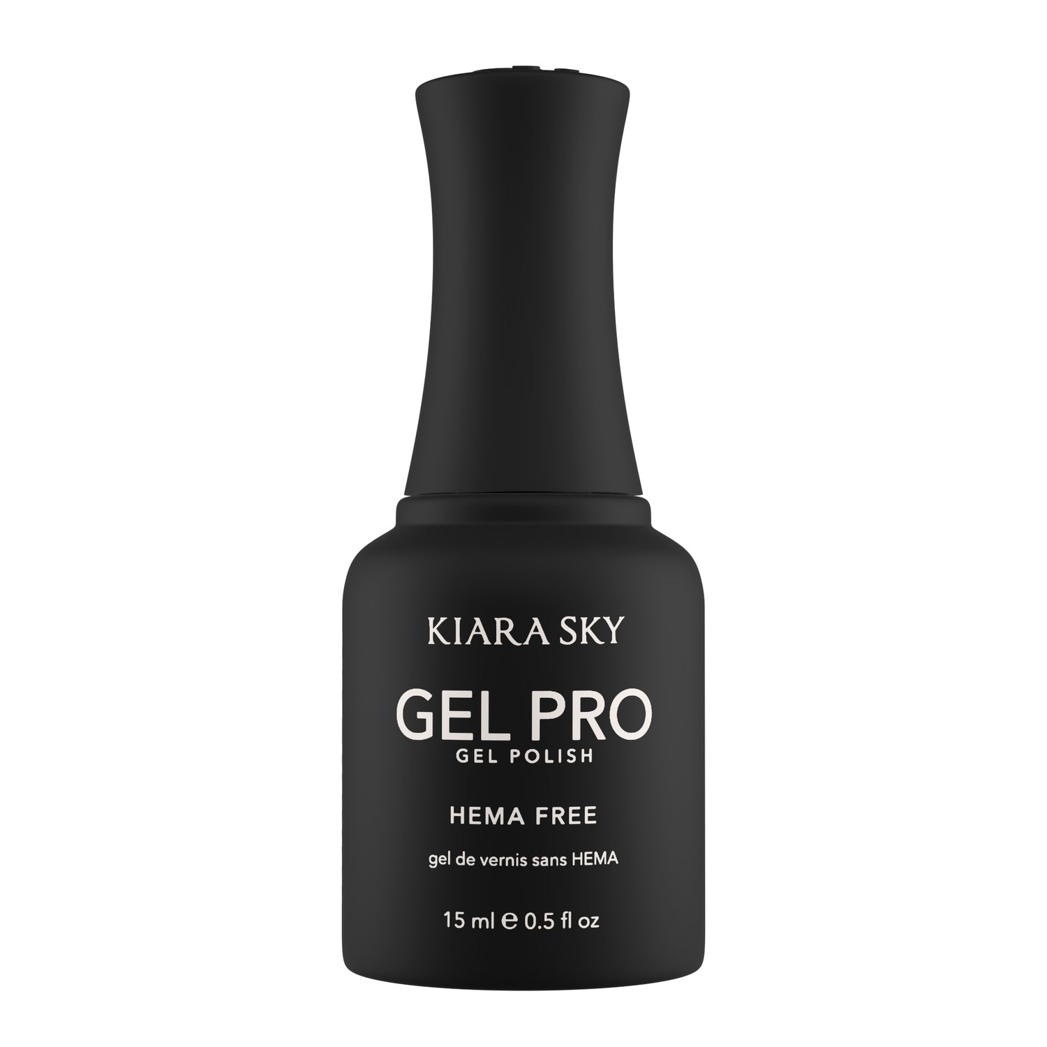 Kiara Sky Gel Pro Polish Hema Free -True Black