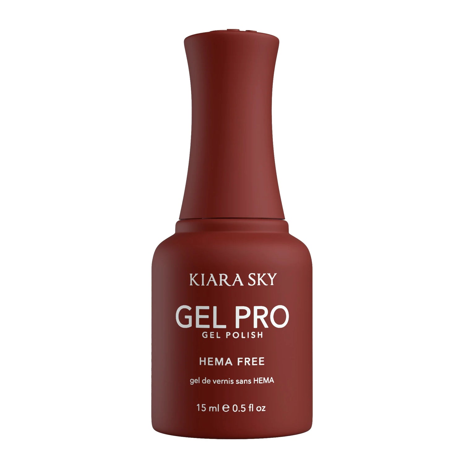 Kiara Sky Gel Pro Polish Hema Free - Left On Red .5 oz.