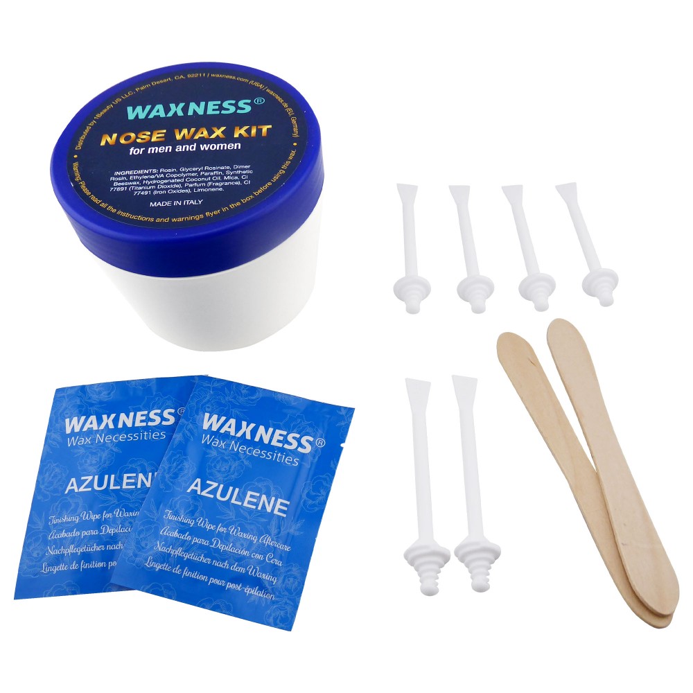 Waxness Microwavable Nose and Face Wax Kit 8.45 oz - PinkPro