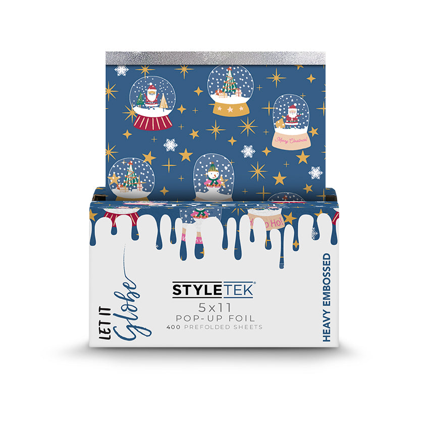 Styletek Let It Globe 5x11 Pop Up Foil 400 Count