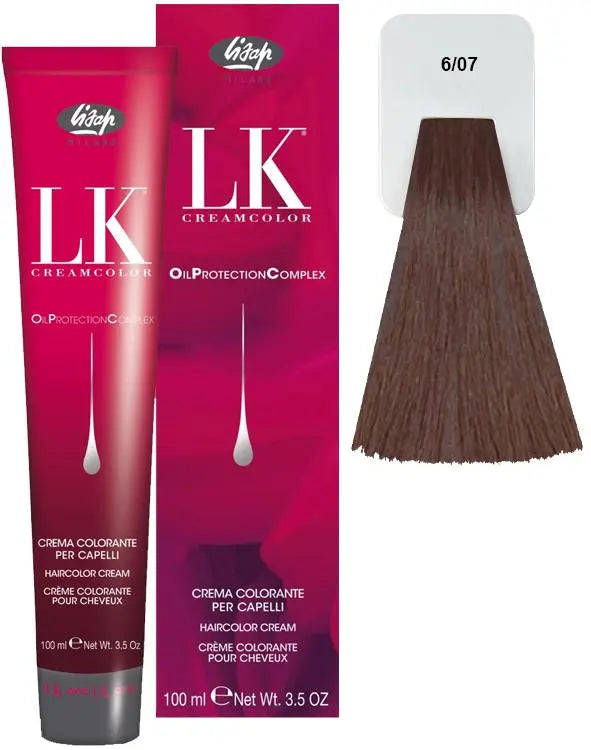 Lisap LK OPC Permanent Color 6/07 - PinkPro Beauty Supply Lisap LK OPC Permanent Color 6/07 - PinkPro Beauty Supply
