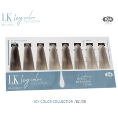 Lisap LK OPC Permanent Color 7/82 Ash Iris Blond 3.5 oz (New Icy Shade) Lisap