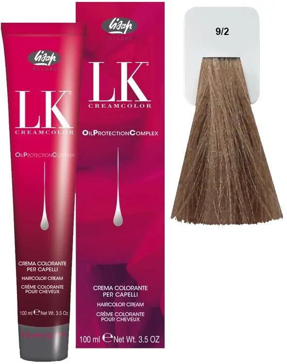 Lisap LK OPC Permanent Color 9/2 - PinkPro Beauty Supply