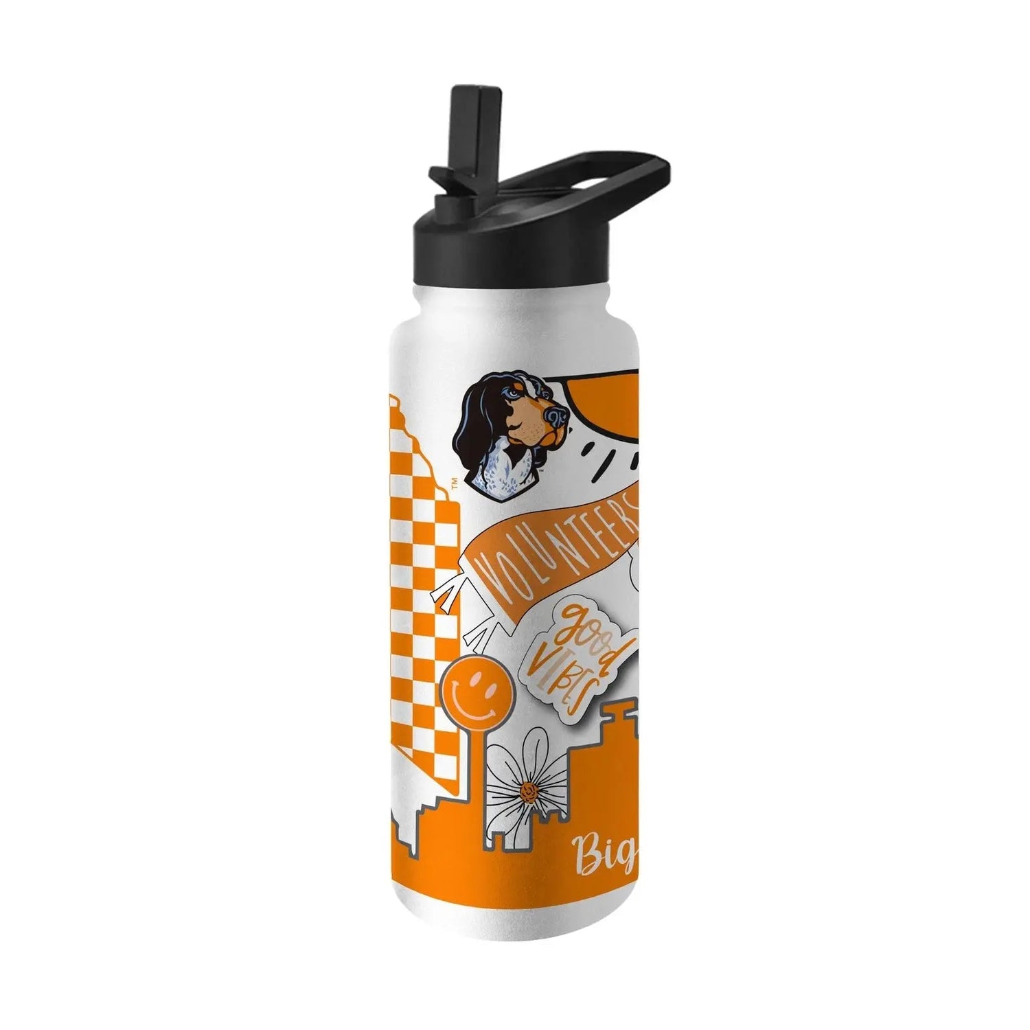 Logo Brands Tennessee Vols 34oz Native Quencher Bottle PinkPro Beauty Supply