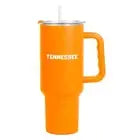 Logo Brands Tennessee Vols 40oz Flipside Powder Coat Tumbler PinkPro Beauty Supply