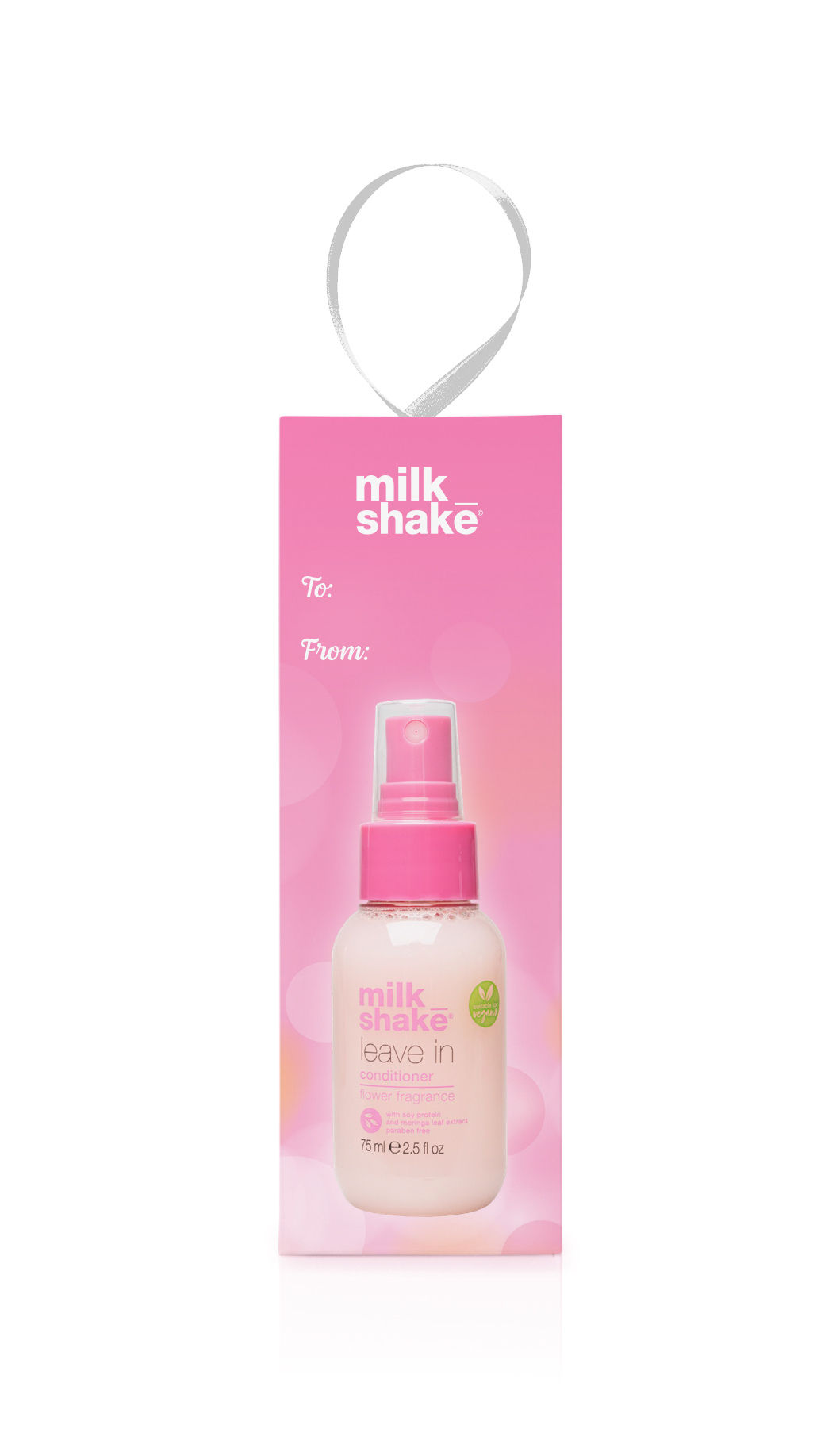 Milk_Shake Mini Flower Leave in Conditioner Holiday Ornament 2.5 oz.