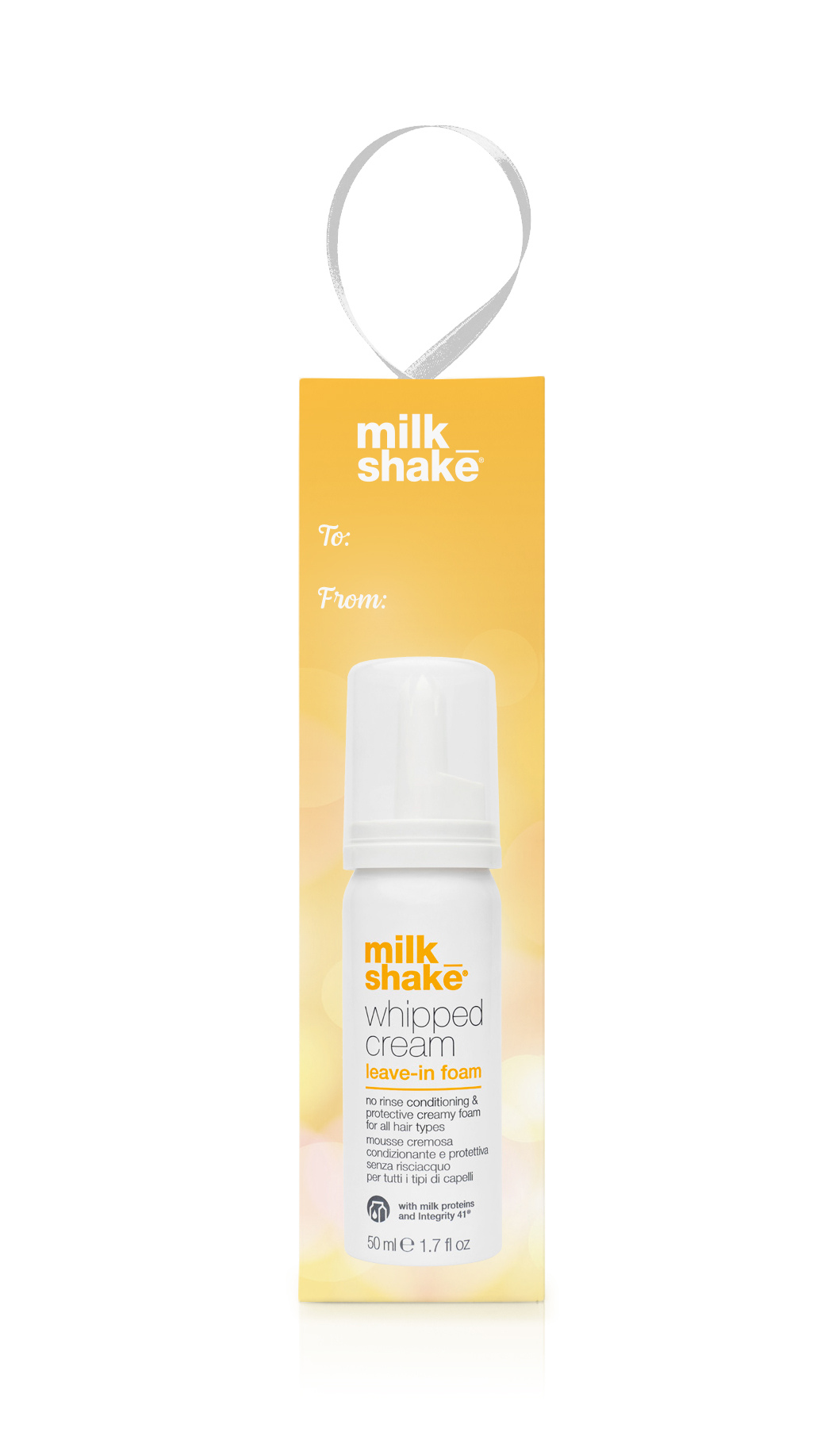 Milk_Shake Mini Holiday Whipped Cream Ornament - 1.7 oz.