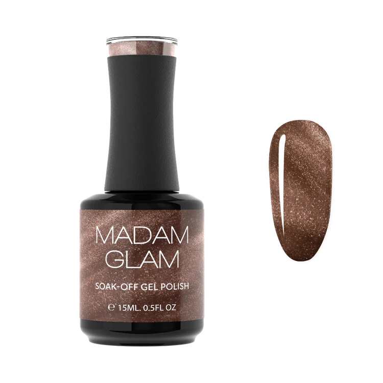 Madam Glam Gel Color Toasted Pecan 0.5 oz.