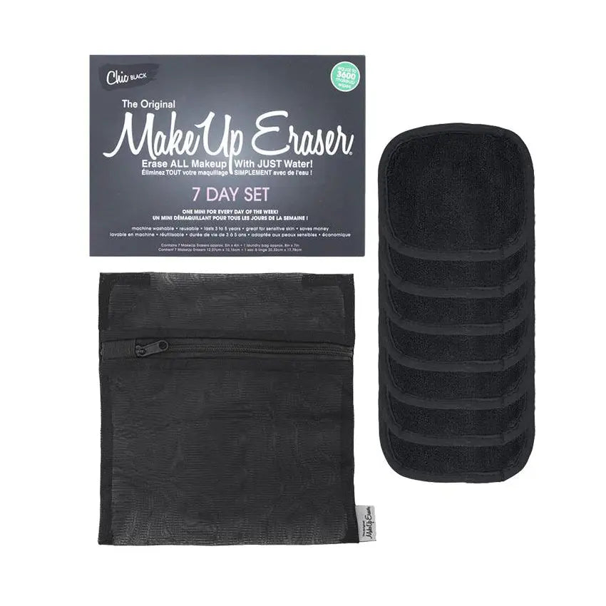 MakeUp Eraser Chic Black 7-Day Set The Original MakeUp Eraser