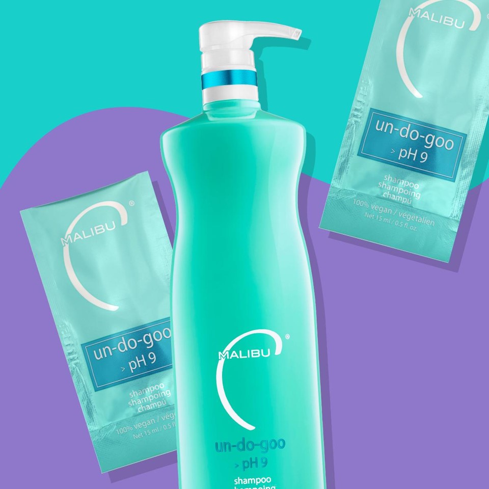 Malibu C Un-Do-Goo> pH9 Shampoo Liter