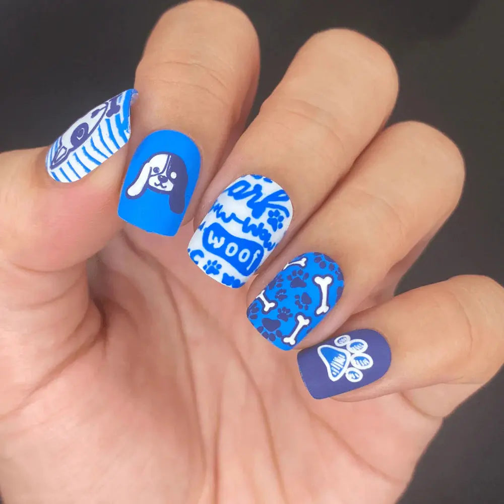 Maniology Best in Show: Dog-Themed Nail Stamping Starter Kit Maniology