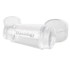 Maniology Clear Stamper Collection - Mini Dual Ended Clear Nail Art Stamper + Scraper Card Maniology