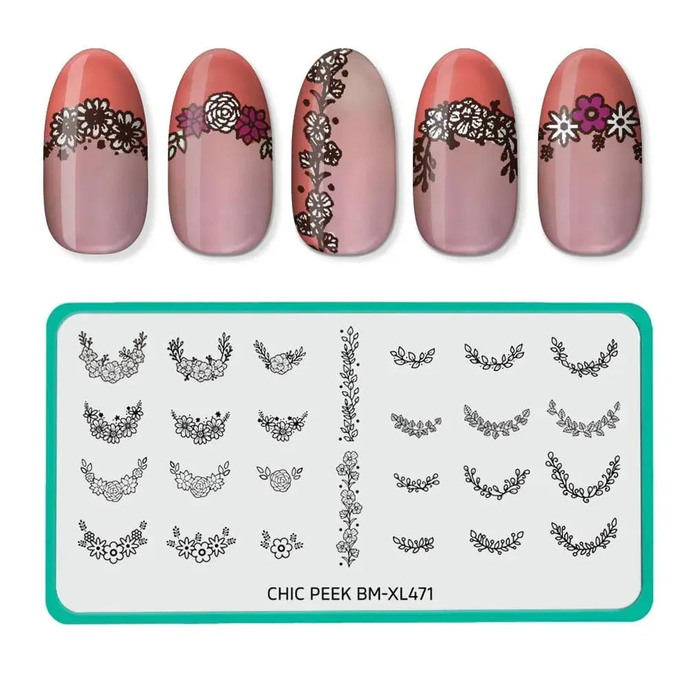 Maniology Flower Child Nail Stamping Kit Maniology