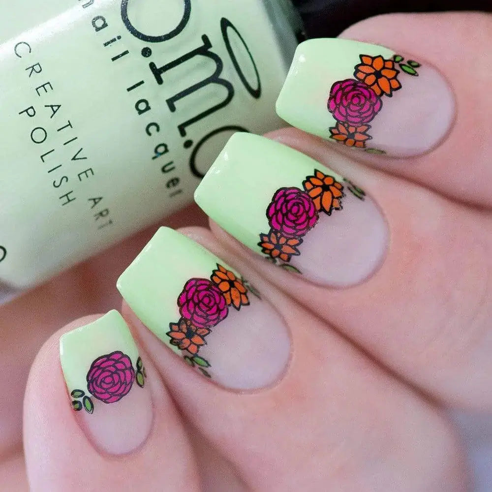 Maniology Flower Child Nail Stamping Kit Maniology